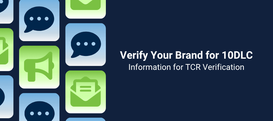 Verify your brand for 10dlc blog thumbnail